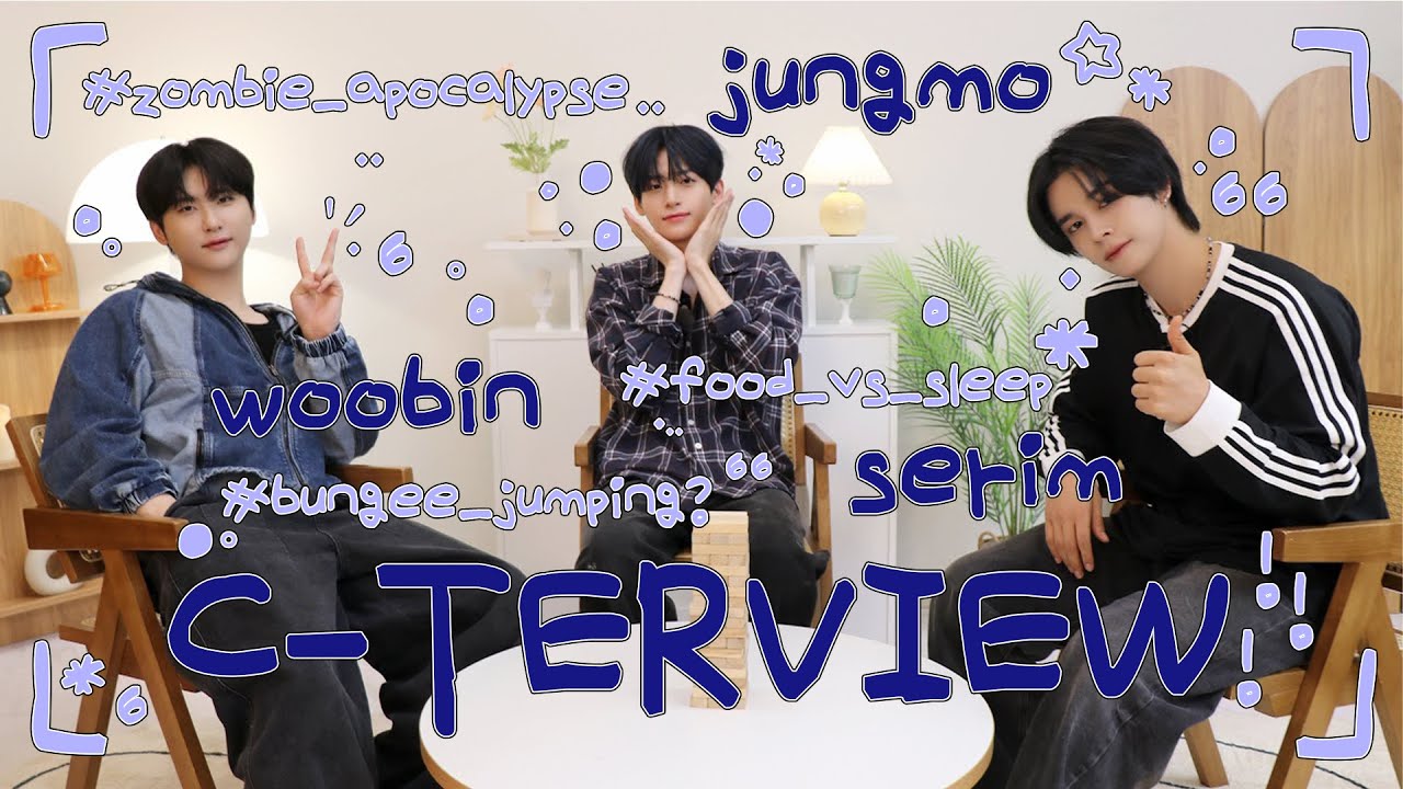 [ENG SUB] CRAVITY C-TERVIEW! Serim Jungmo Woobin | 크터뷰
