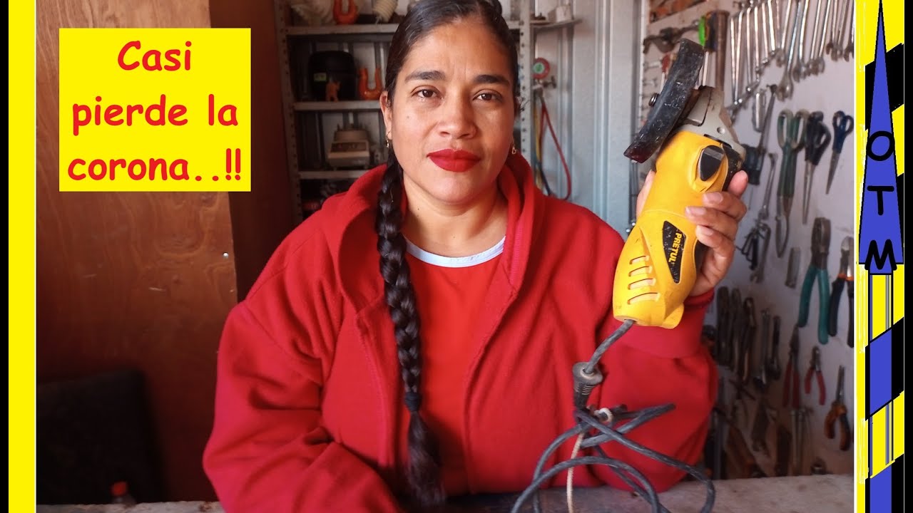 Arreglando una pulidora Pretul que el motor si funciona pero no gira el disco