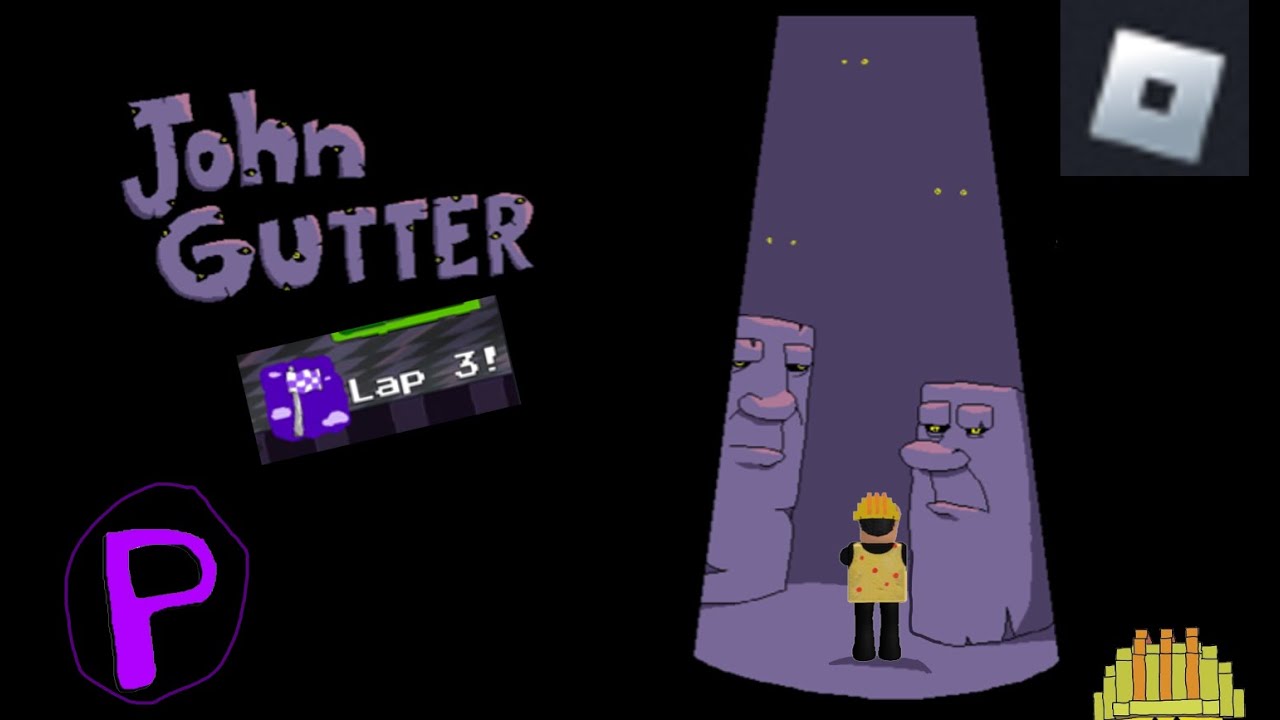 Roblox Pizza tower John Gutter lap 3 (P rank)