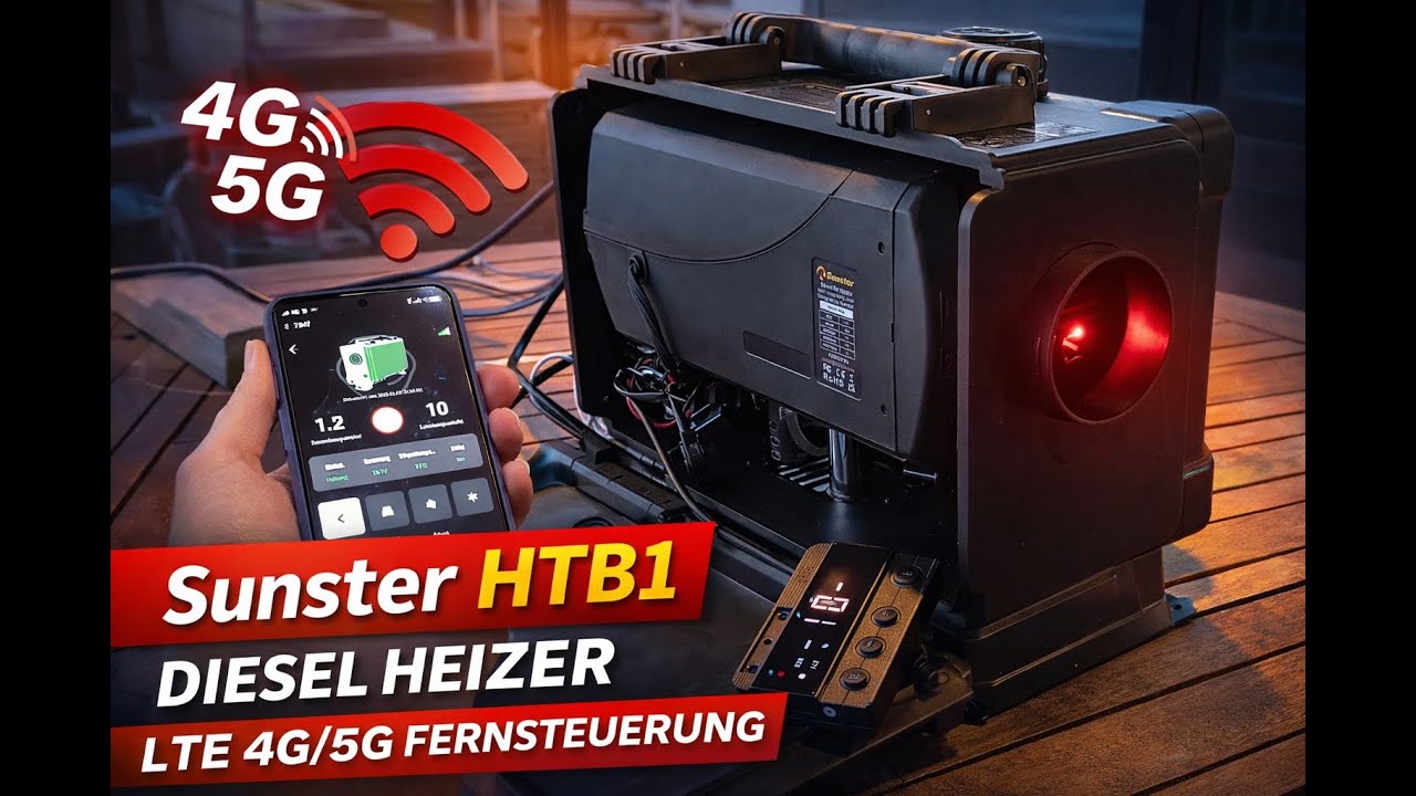 Sunster HTB1 Diesel Heizer ToolBox GSM LET-4G/5G Version