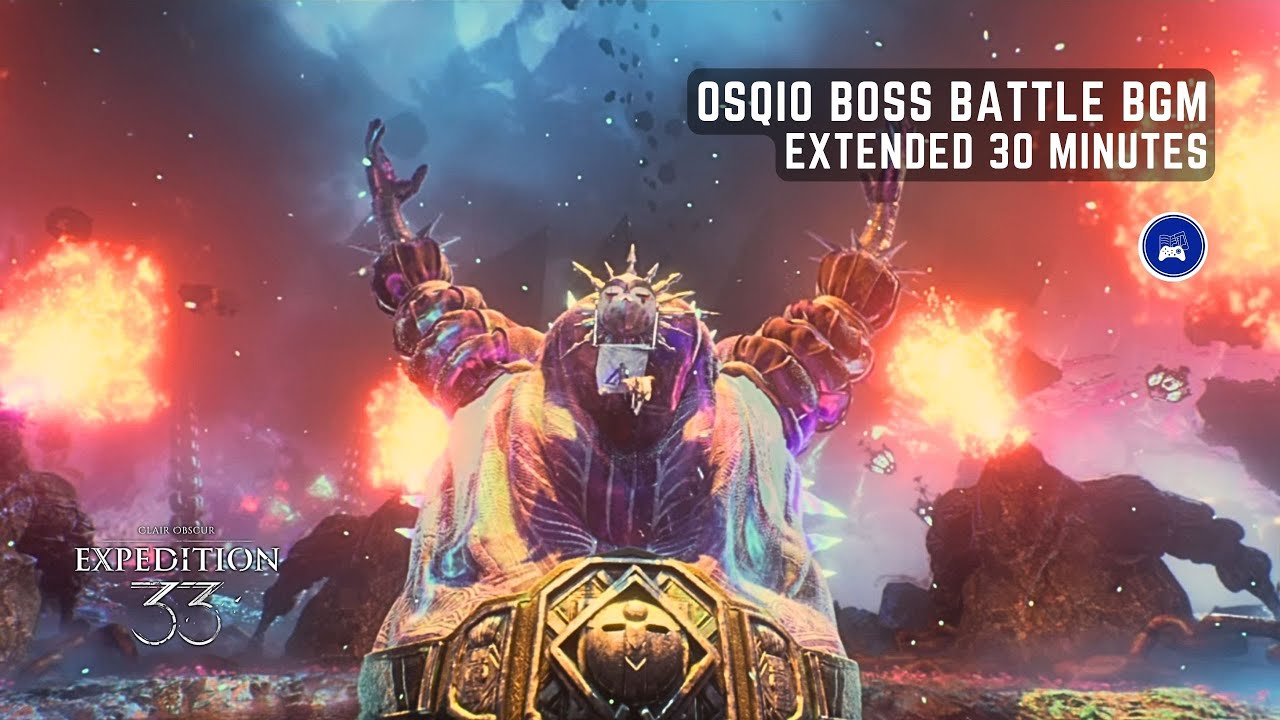 EDM Vibe! Osqio Boss Battle BGM - Expedition 33 Thank You Udpate DLC OST Extended 30 min [4K HQ]