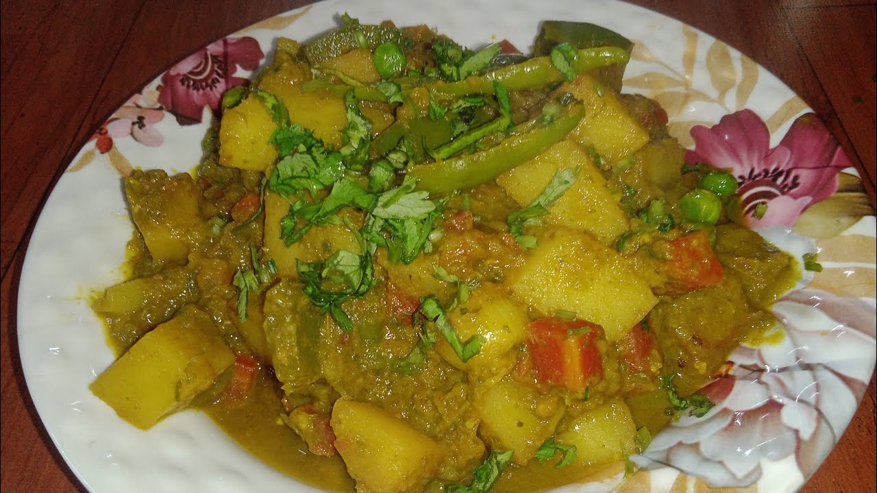 Pahli bar banai / Bahut achcha banaa / Aalu palak ki sanji 