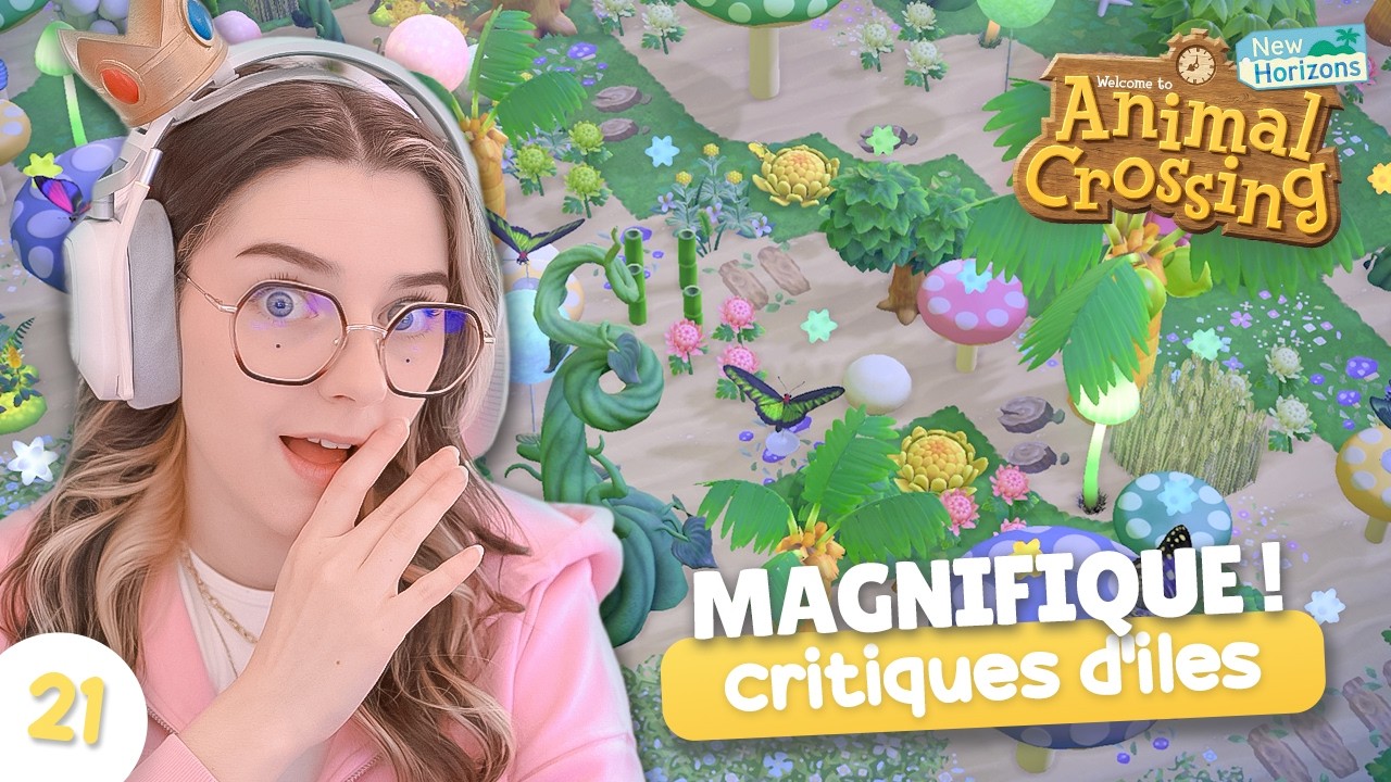 🤩 JE CRITIQUE VOS ÎLES ! #21 (Animal Crossing New Horizons)