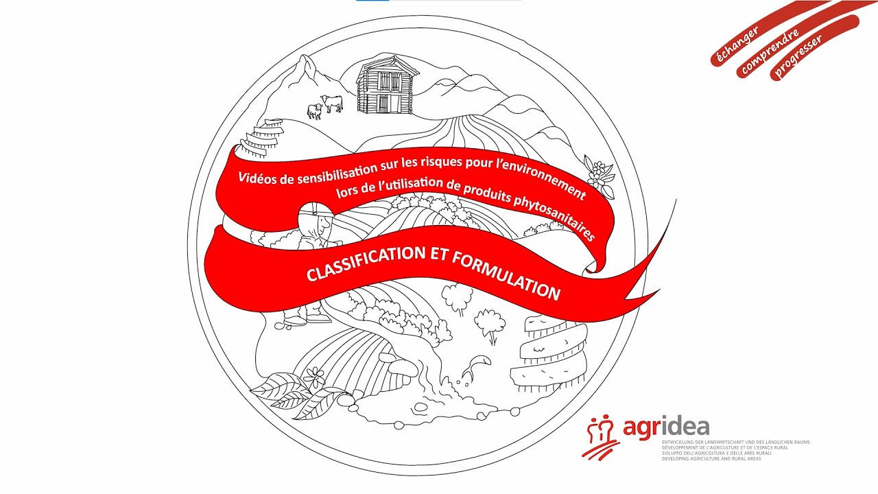 Classification et formulation des produits phytosanitaires