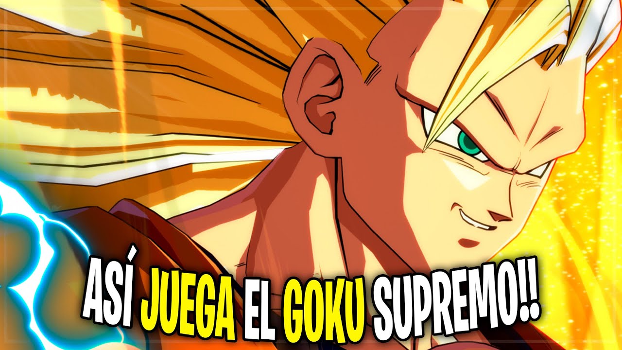 Así juega el GOKU DEFINITIVO!! ¿Has visto ALGO parecido? DRAGON BALL FIGHTERZ