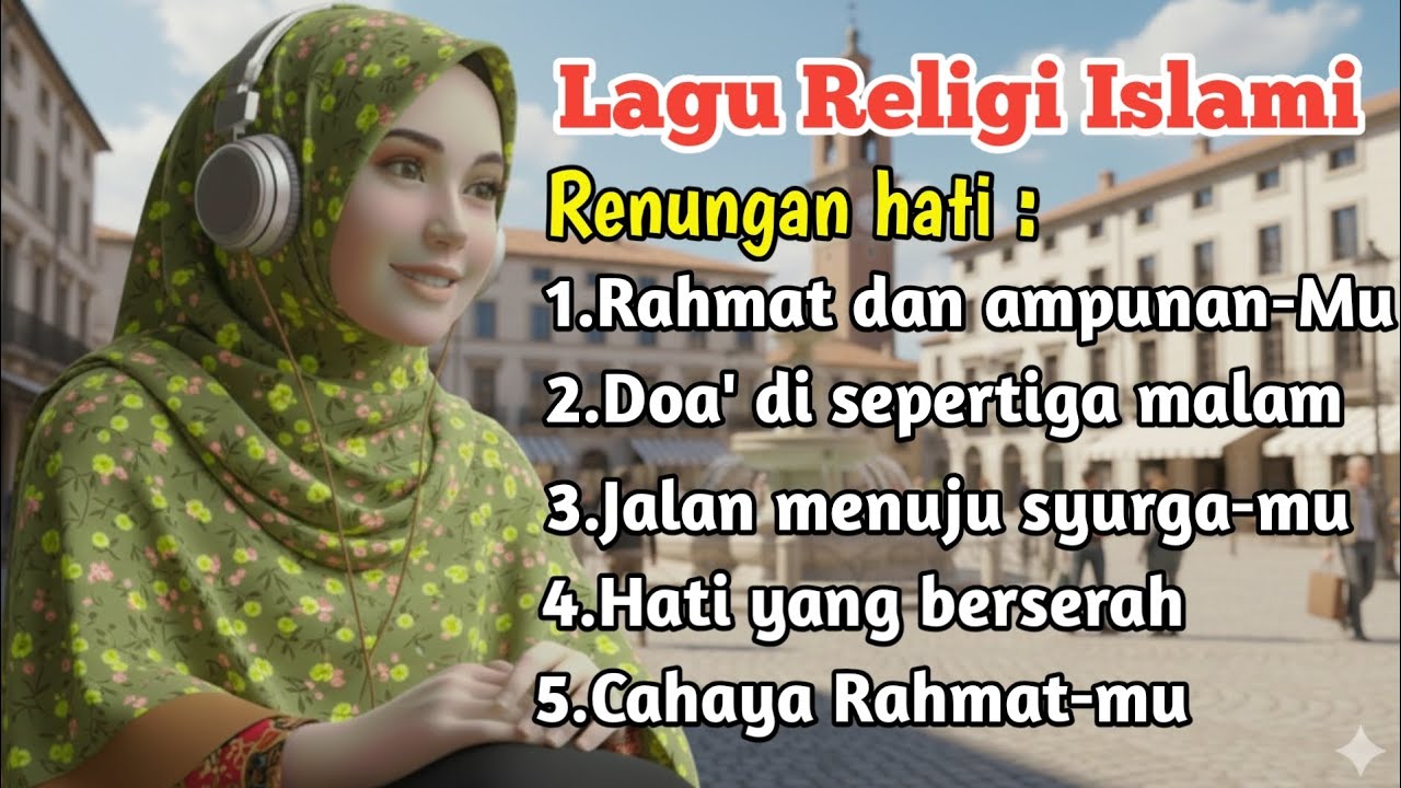 Full album lagu religi islami terbaru dan terbaik renungan hati ~ Hati yang berserah