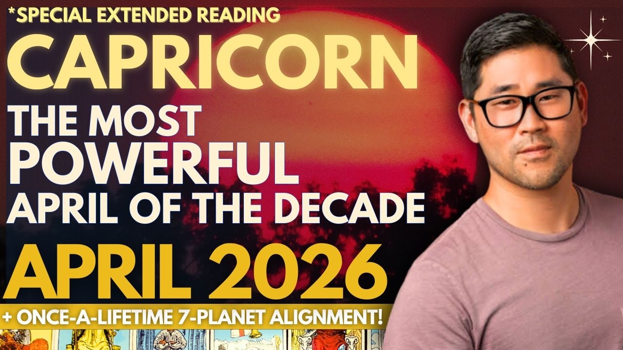 Capricorn April 2026 - YOU HAVE THE LONGEST READING BECAUSE 😳!! 🌠 Tarot Horoscope