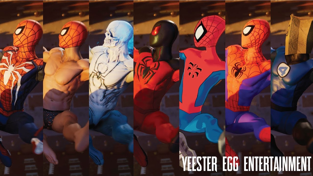 Marvel's Spider-Man: 40 Suits in 