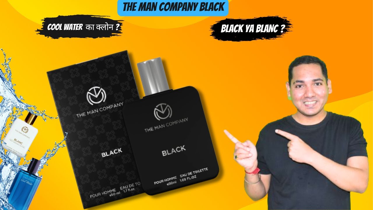 The Man Company Black Detailed Review❤| Best Davidoff Cool Water Clone Kaunsa Hai ? Black Ya Blanc ?