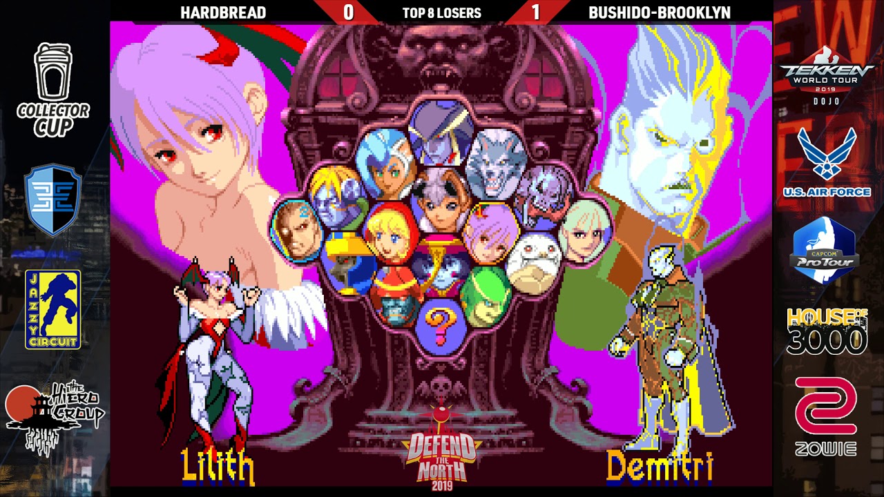 Vampire Savior - TOP 8 Hard Bread (J. Talbain) vs. BushidoBrooklyn (Q-Bee) @Defend the North 2019