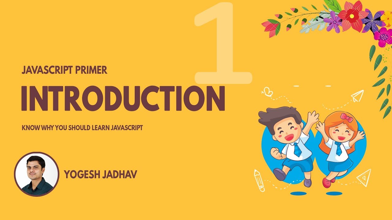 E01 - Introduction to JavaScript