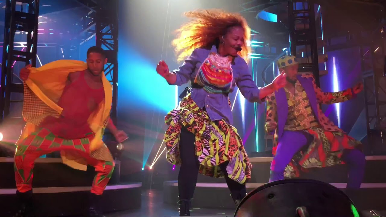 FRONT ROW! Janet Jackson Metamorphosis- Go Deep, Come on get up, Rock with U, Throb