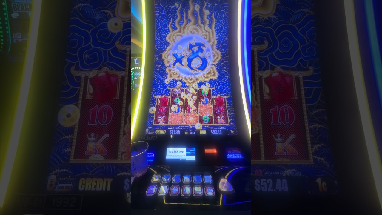 5 Dragons Bonus Video🐉🐦&zwj;🔥🦚 #slotmachinebonus #5dragonsbouns