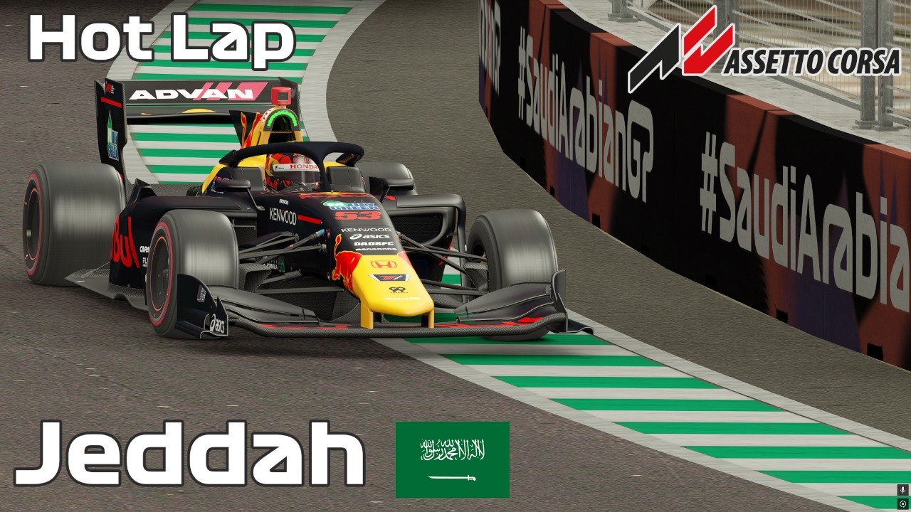 Saudi Arabian GP Hotlap ⏐ SuperFormula ⏐ Assetto Corsa ⏐ 1:38.900