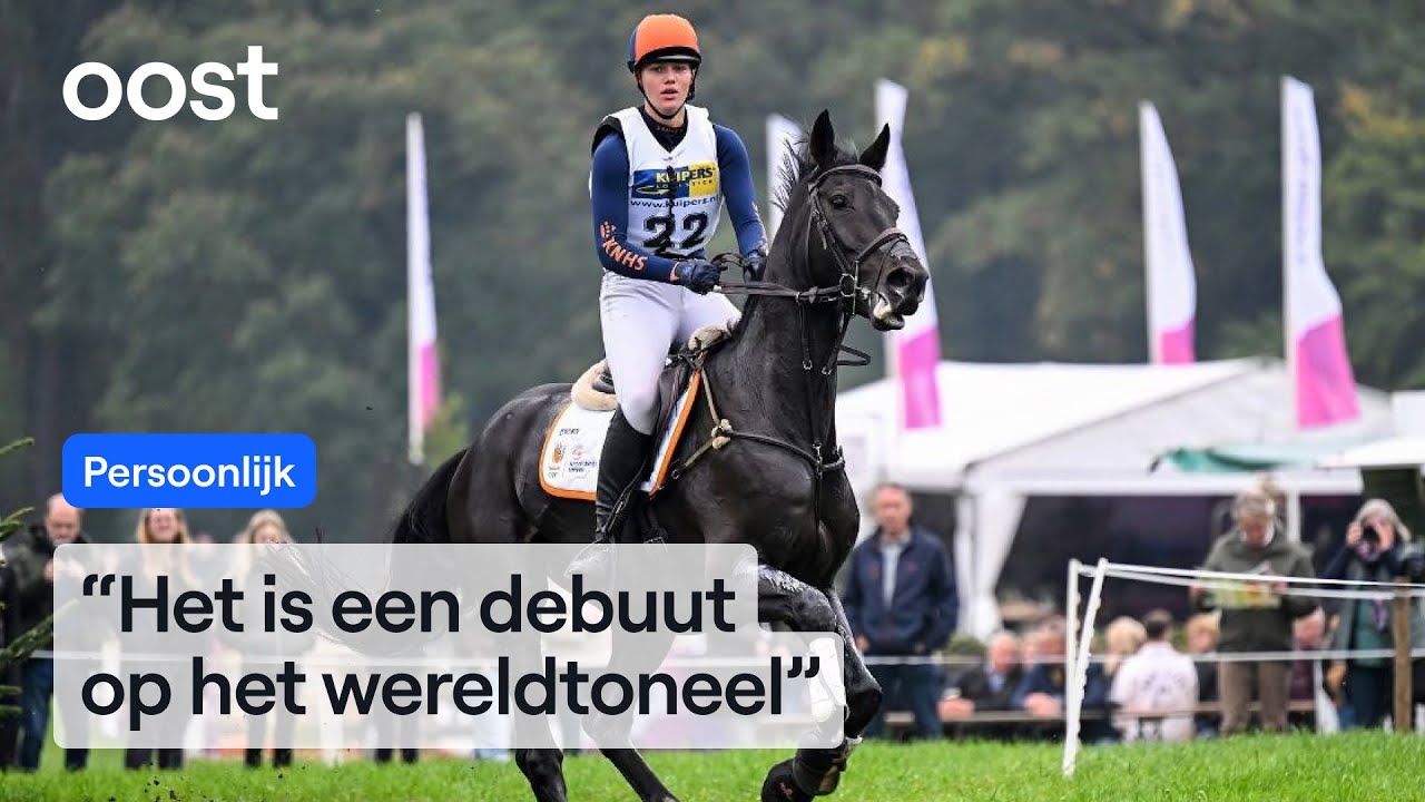 Spectaculair: Sterre (21) werd Nederlands kampioen tijdens de Military Boekelo | RTV Oost
