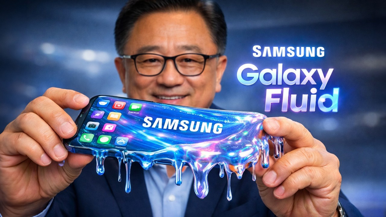 Samsung Just Revealed the World’s First Liquid Phone — Meet Galaxy Fluid