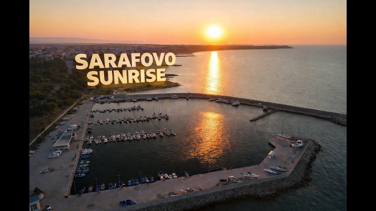 A Quiet Morning Over the Black Sea| Sarafovo, Bulgaria| DJI Mini 4 Pro