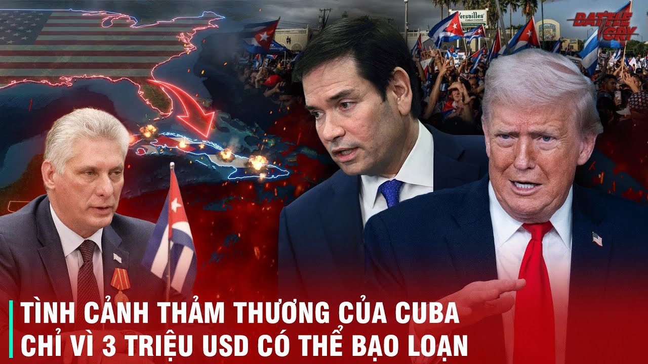 THẢM CẢNH KH&Ocirc;NG TƯỞNG CỦA CUBA - MỸ RA Đ&Ograve;N CỰC HIỂM: VIỆN TRỢ 3 TRIỆU Đ&Ocirc; ĐỂ HỦY DIỆT CUBA
