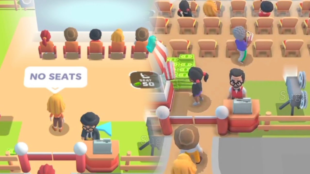 Cinema Business Game 🎮🎯 Part - 1 #youtubevideo #games #mobilegame 