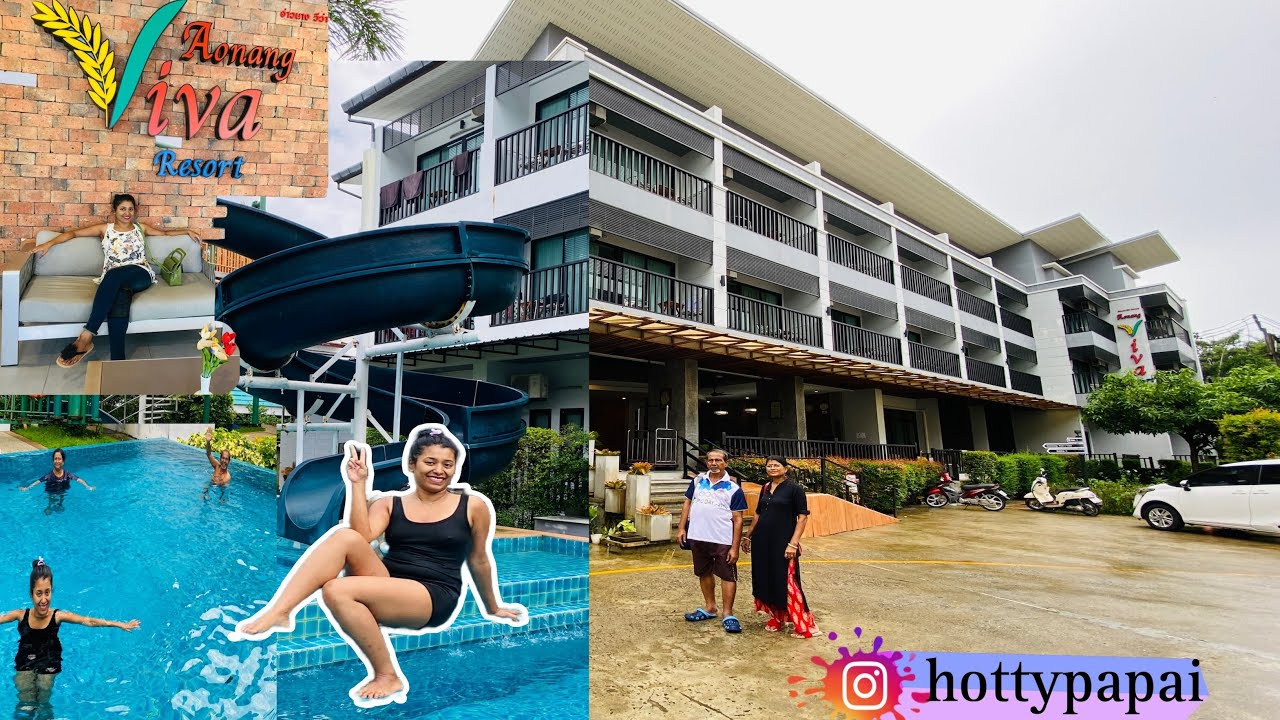 Sabse sasta 4* Resort in Krabi | Ao Nang Viva Resort Review | Local cuisine Crab Rice, Crab Omlet