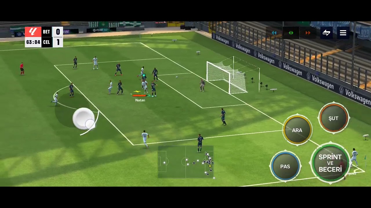 Betis vs c Vigo 3-1 🇪🇦 FC mobile 