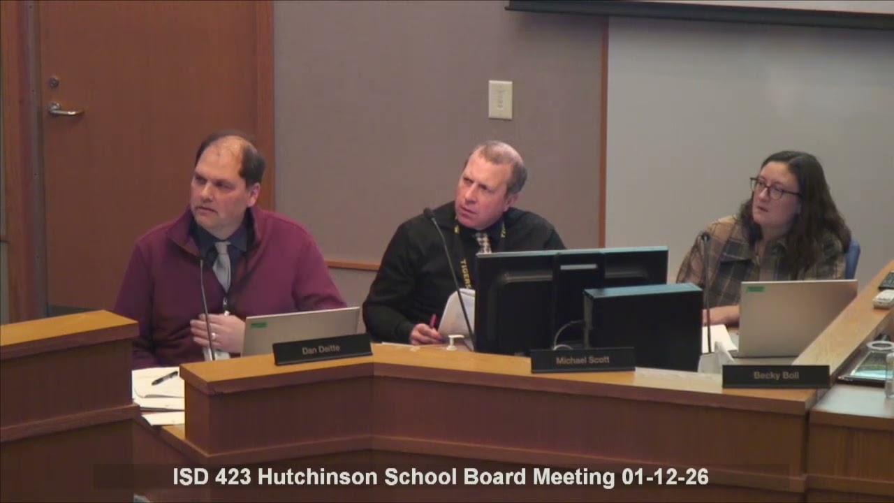 ISD #423 School Board Meeting January 12th, 2026