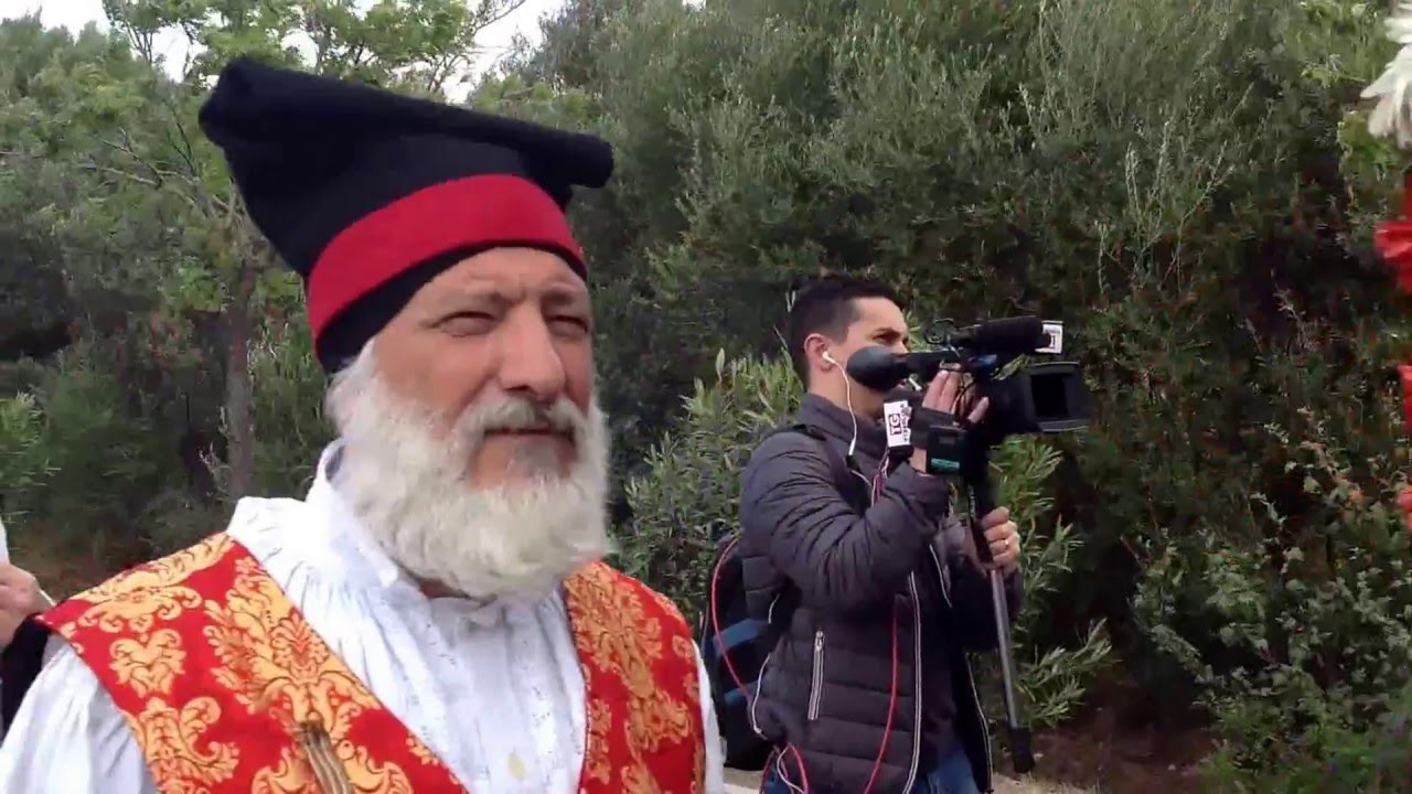 S.Efisio Arriva A Pula  . Maggio 2016