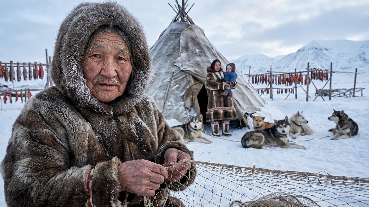 2000 Fishes Hunted by 95-Year-Old Woman for Her Daughter-in-Law After Childbirth |Extreme Survival