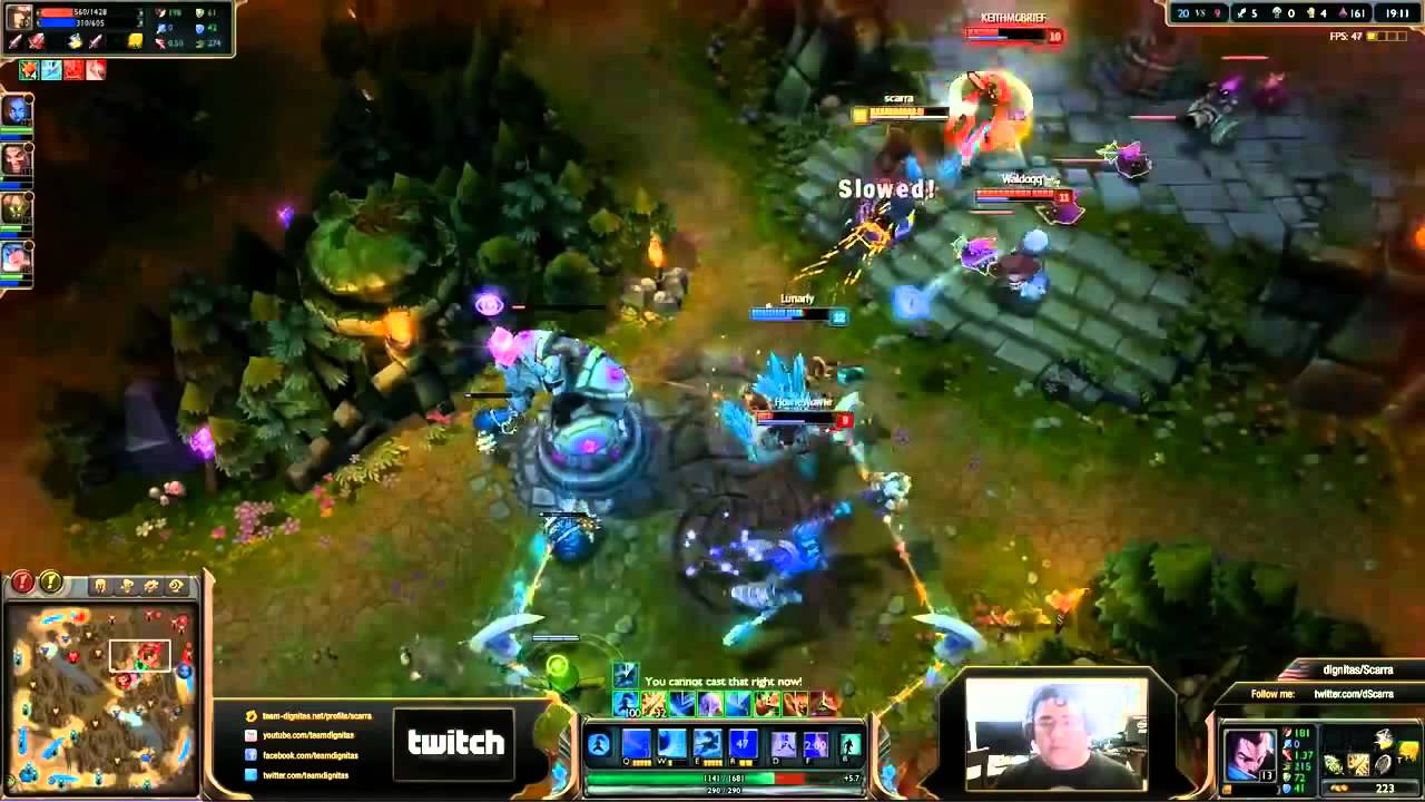 Scarra plays Yasou Mid vs Ziggs - Must Watch!