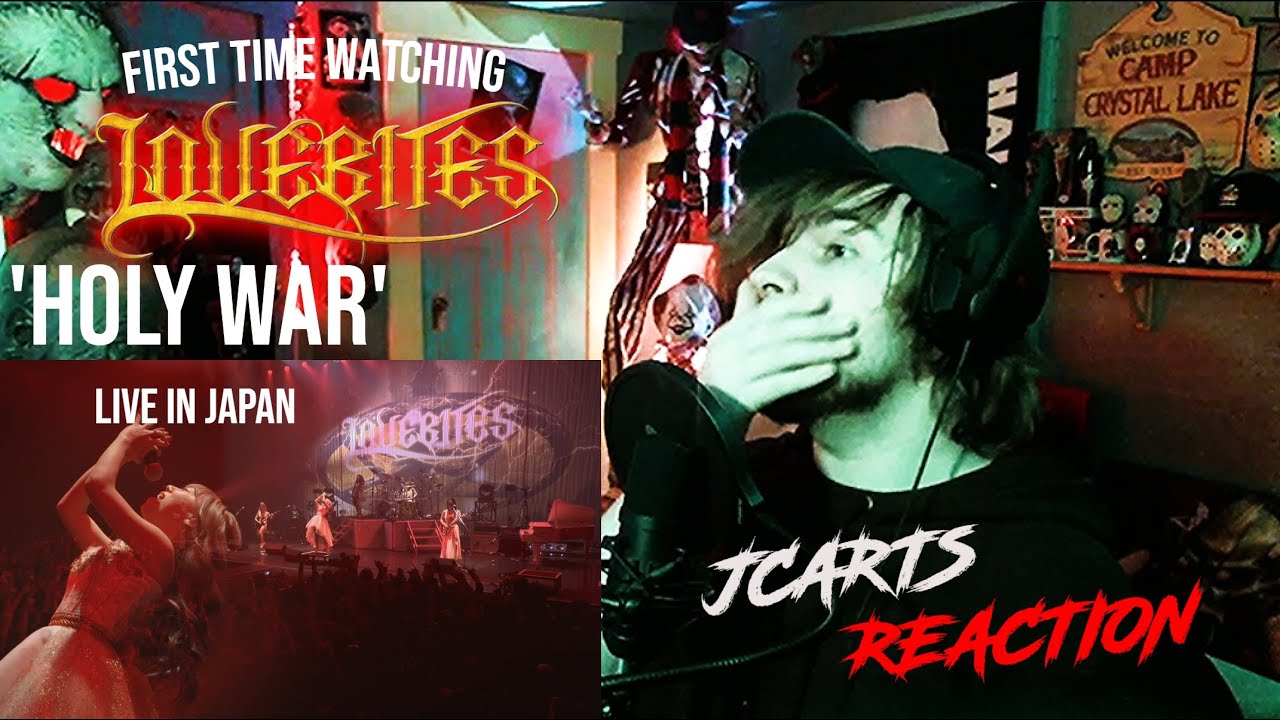 Newbies first time Watching LOVEBITES 'Holy War' Live in Japan !! 