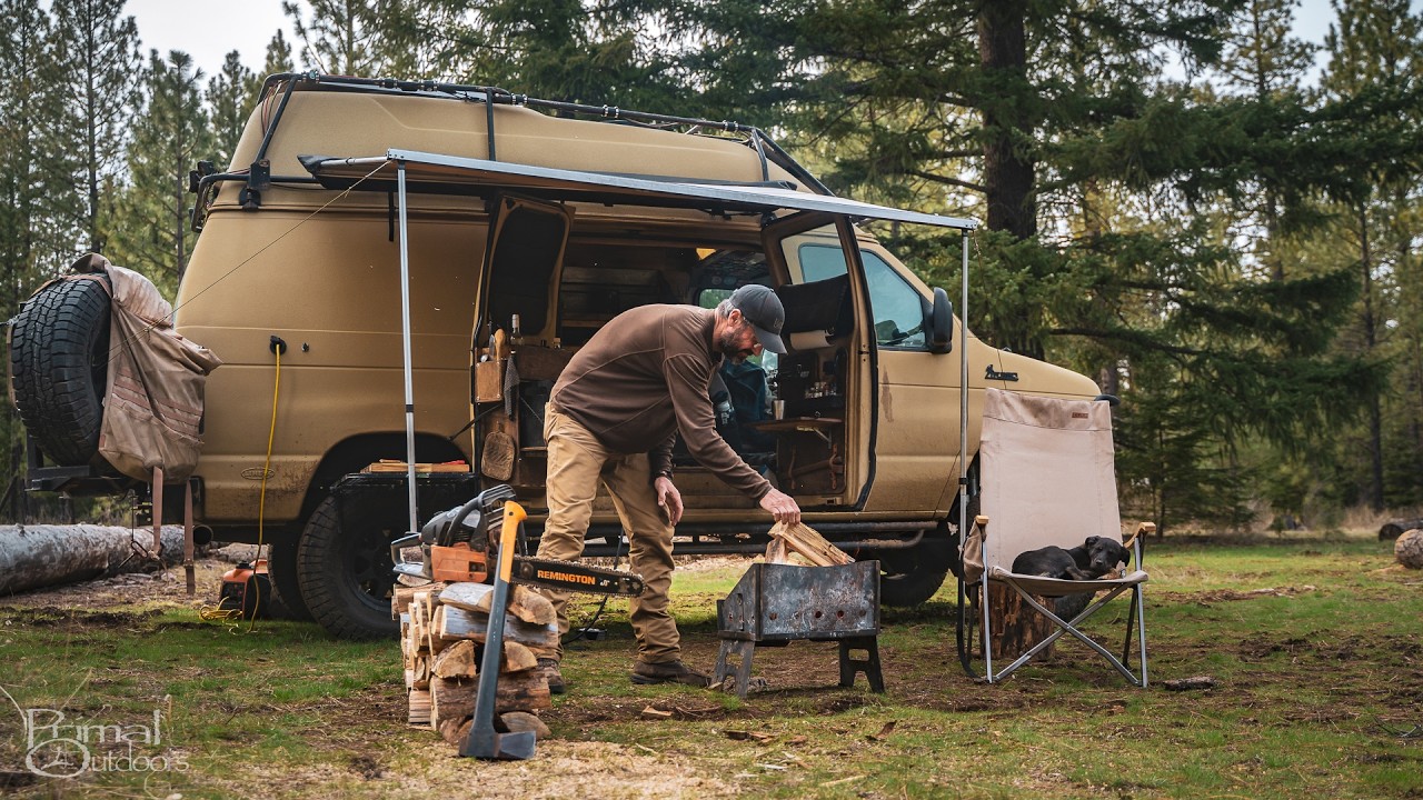 Spring Creek Serenity | Peaceful Camp Day, Scenic Hike & Vanlife with Ben