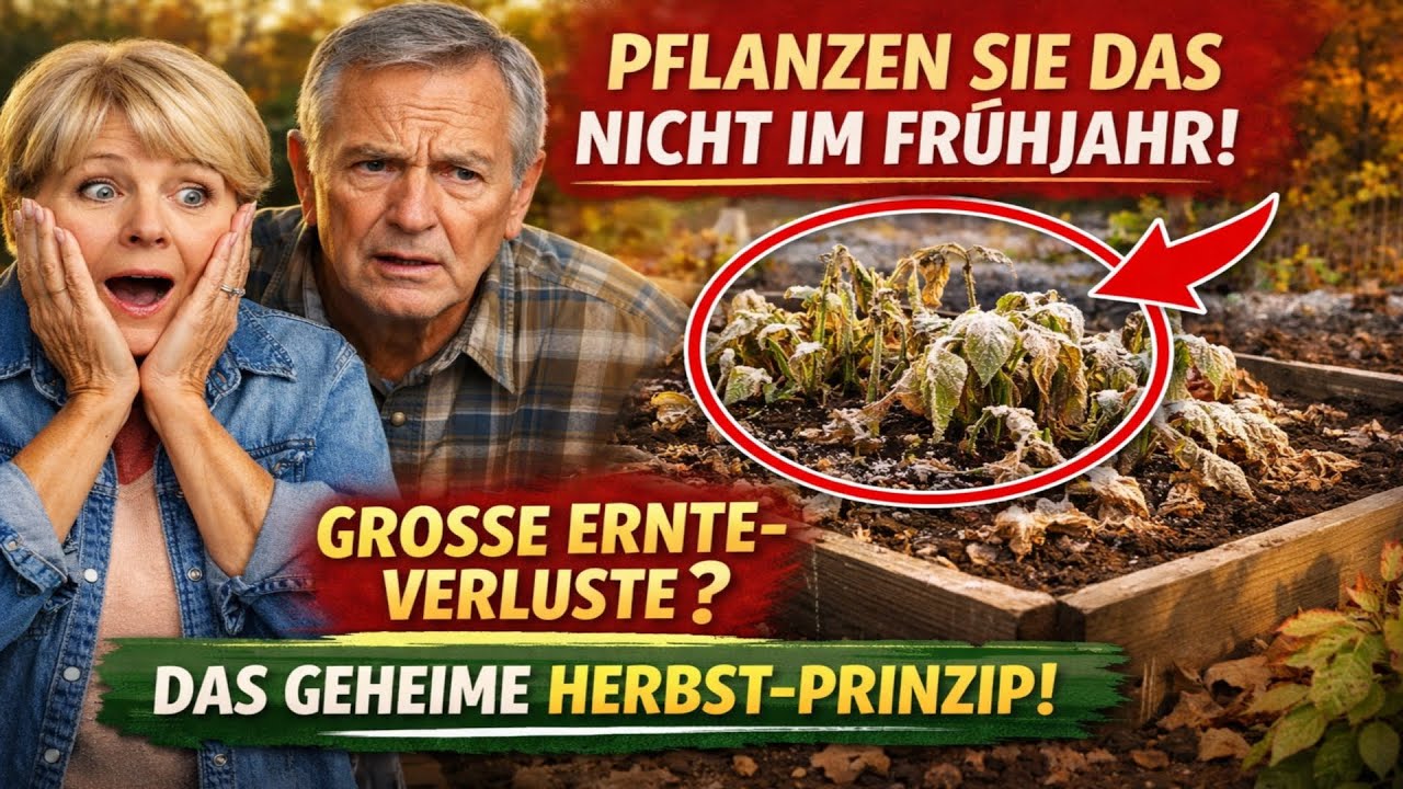 PFLANZEN SIE DAS NICHT IM FRÜHJAHR! Sieben Kulturen, die Ihre Ernte komplett vernichten, wenn Sie s