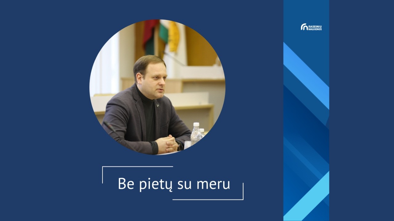 Ar keisis atliekų mokestis Raseiniuose? Atsakymai laidoje „Be pietų su meru“