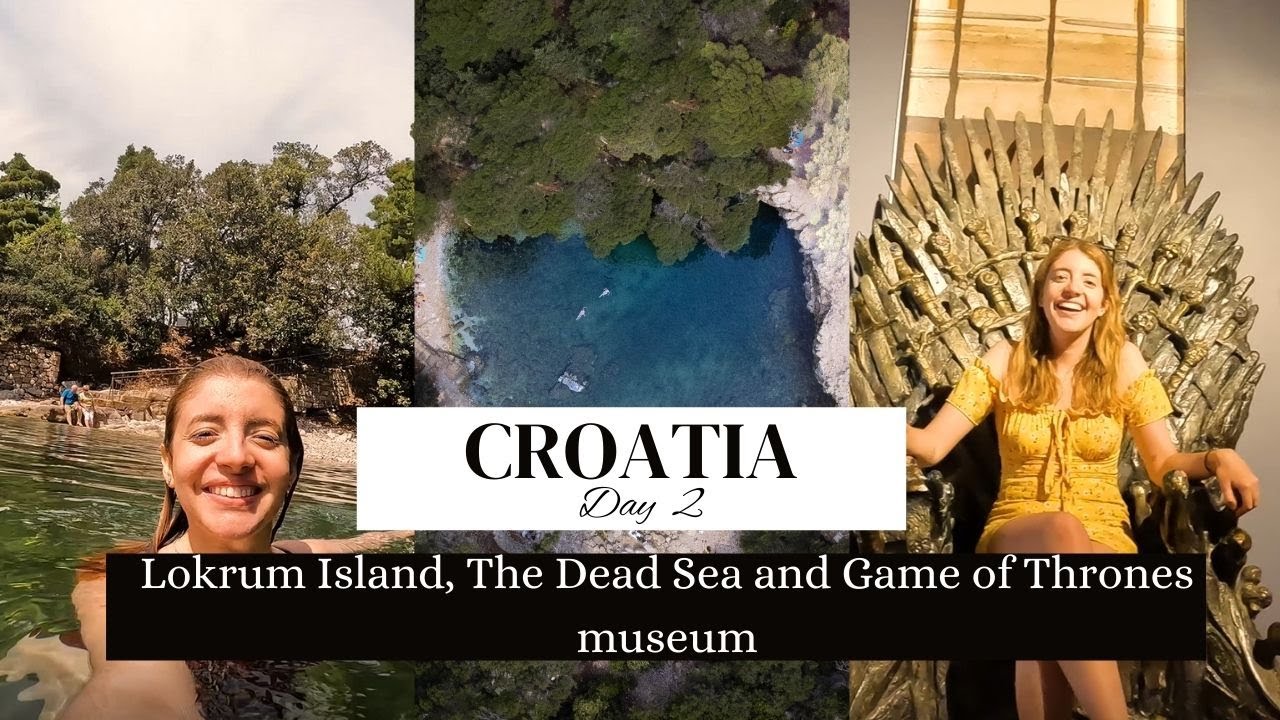 The DEAD SEA in Croatia? - Lokrum Island, Dubrovnik, Game of Thrones  | Croatia Vlog Day 3