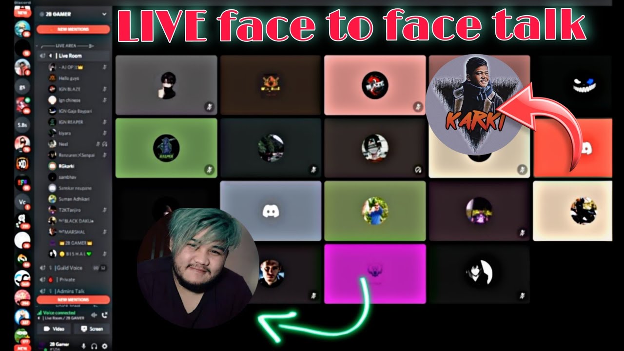 2b gamer and rg karki face to face table talk | 2b gamer and rg karki controversy