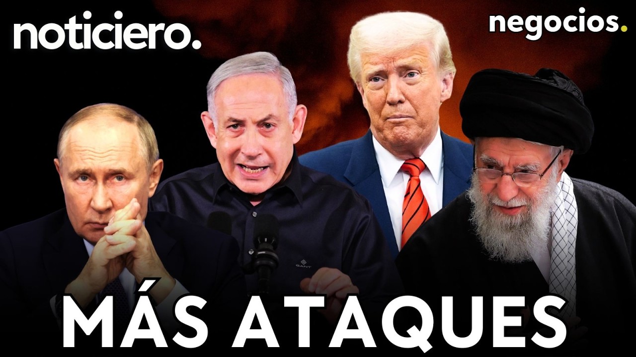 NOTICIERO: Alerta máxima en Irán por la llegada de Netanyahu, Rusia y China advierten y Macron avisa
