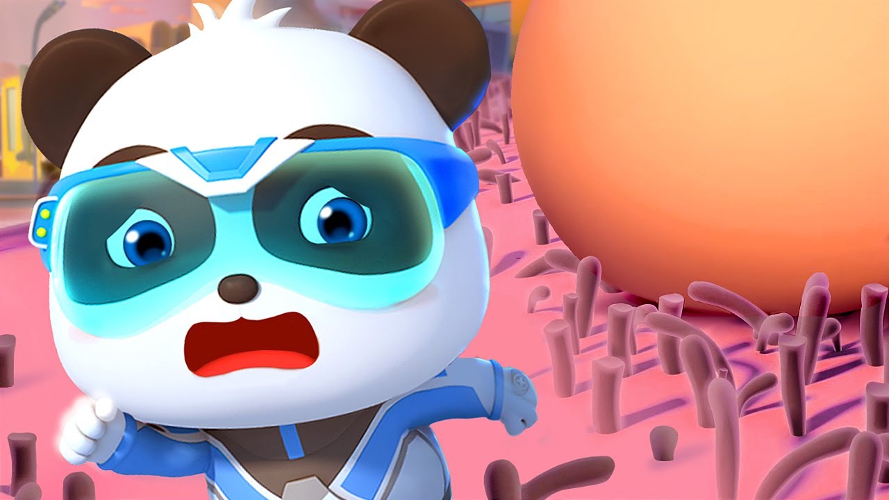 Super Equipe de Resgate Ajuda Lagartixa Ferida | Super Panda | Desenho Animado | BabyBus Português