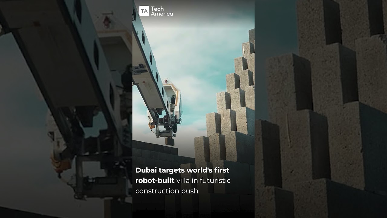 Dubai is building the world’s first robot-built villa.