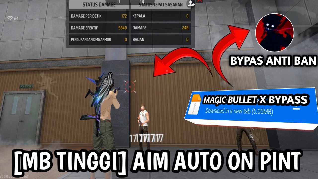 FILE MB MEGIC BULLET X BYPASS ANTI BANN FF AIM GUARANTEED ON POINT NO SHOOT ON THE WIND [FF CAN A...