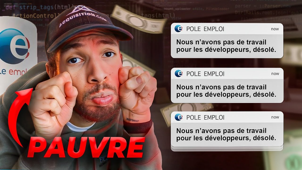 Pourquoi t'es au chômage alors que t'es développeur (9 raisons)