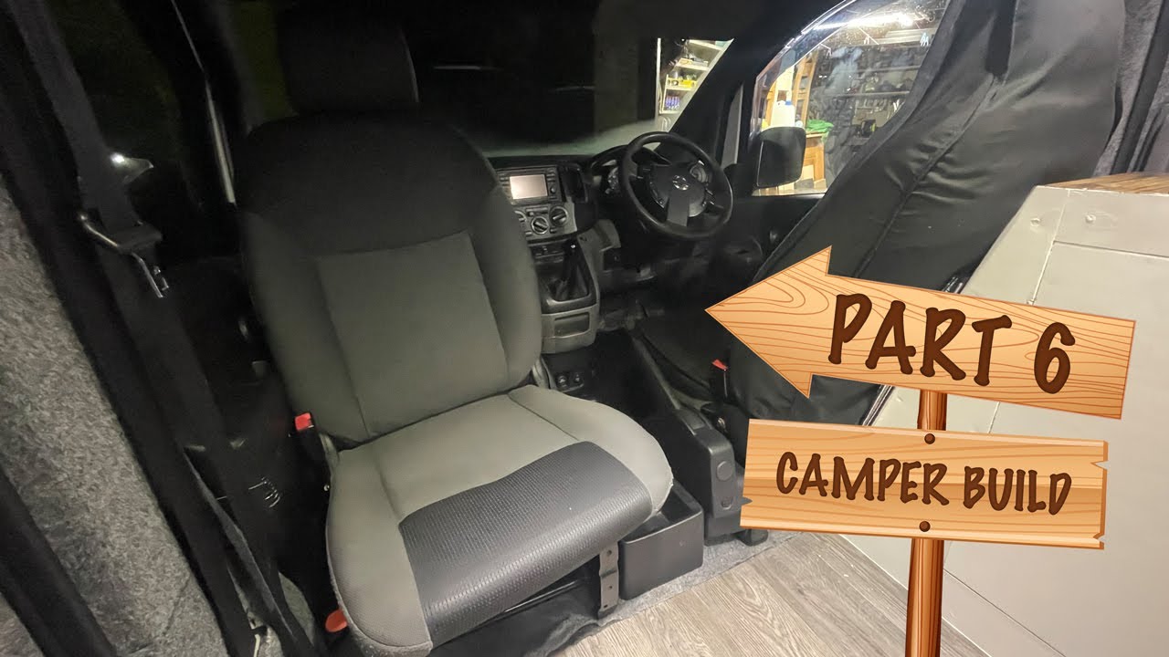 Nissan NV200 Camper Van Passenger Swivel And Heated Seat Installation