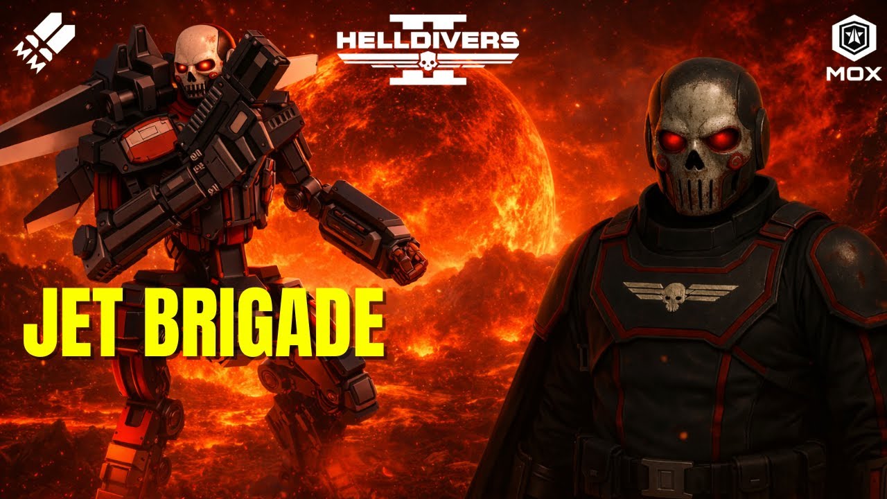 JET BRIGADE ATTACKS MOX 🔥 Brutal Helldivers 2 No Commentary Gameplay