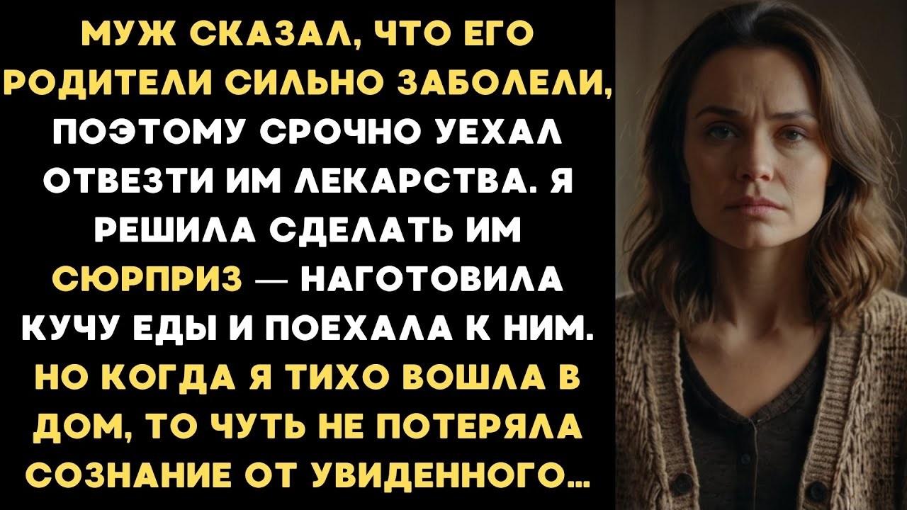 Муж поехал к родителям, а я решила сделать им сюрприз, вошла в дом и чуть не потеряла сознание от