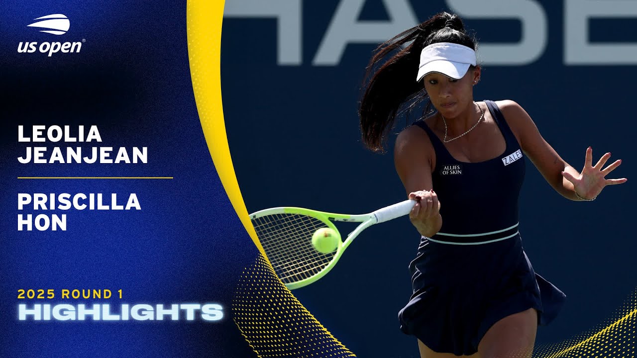 Leolia Jeanjean vs. Priscilla Hon Highlights | 2025 US Open Round 1