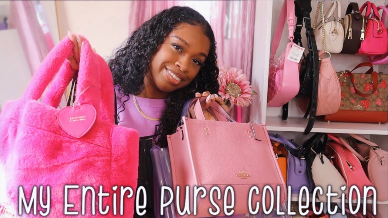 🩷 My Purse Collection! Coach, Juicy Couture, Steve Madden, Telfar, Aldo & MORE!