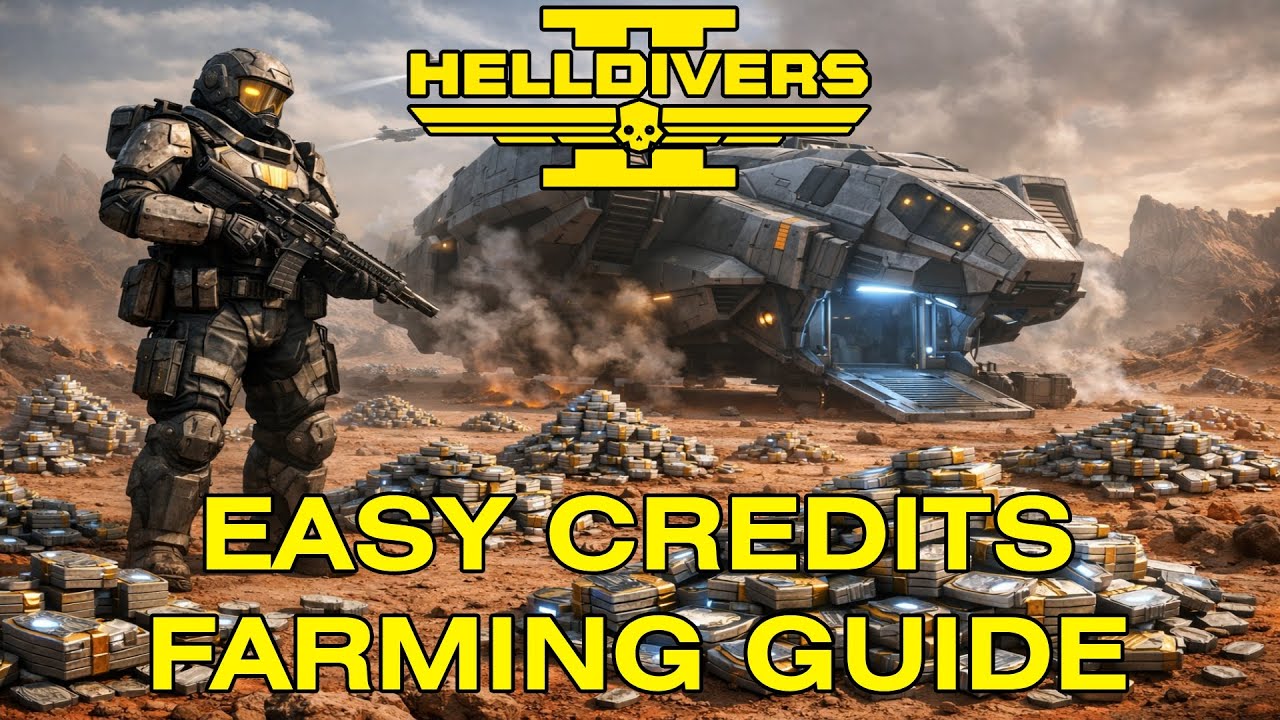 How to Farm Super Credits, Medals in Helldivers 2