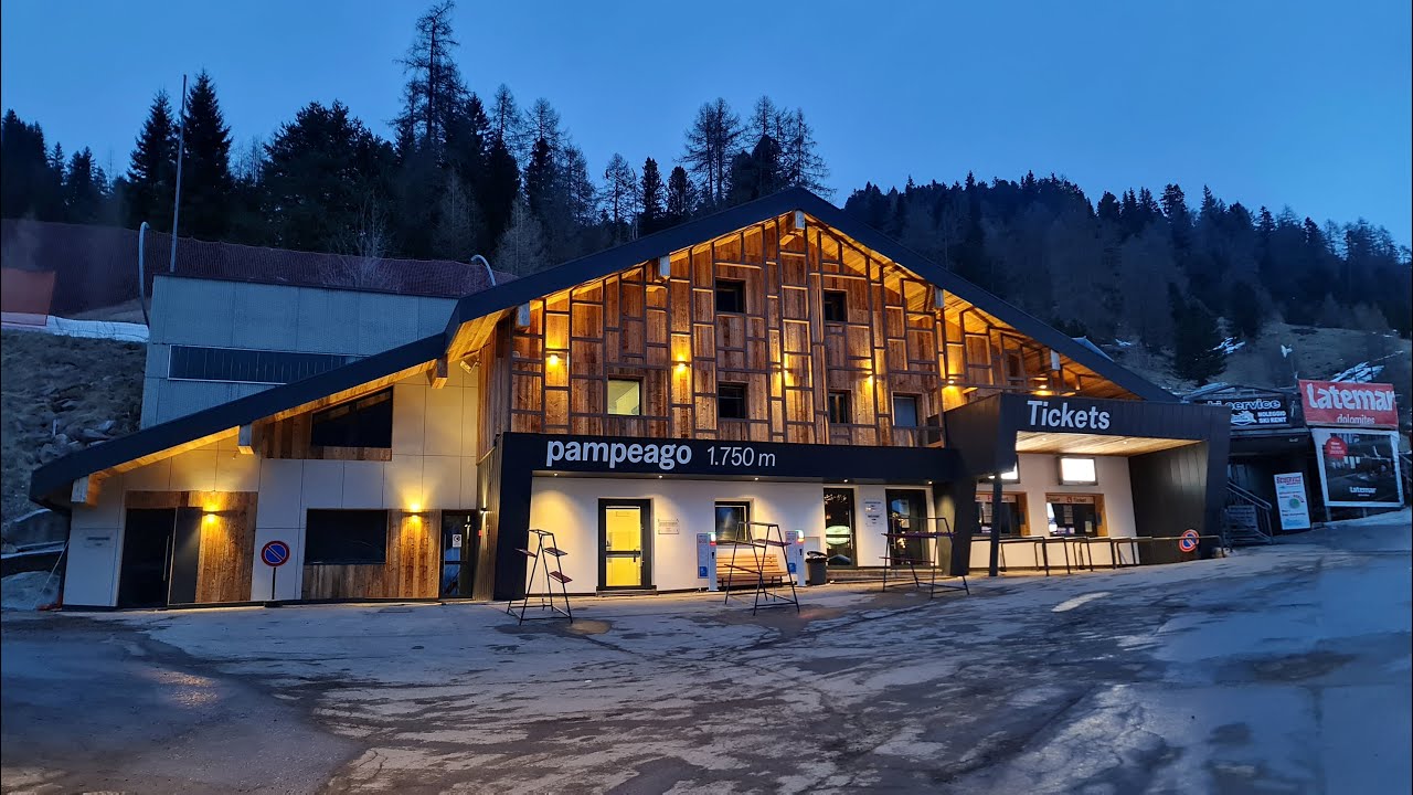 Italie - Pampeago - Oberengen 4K video 2/2025