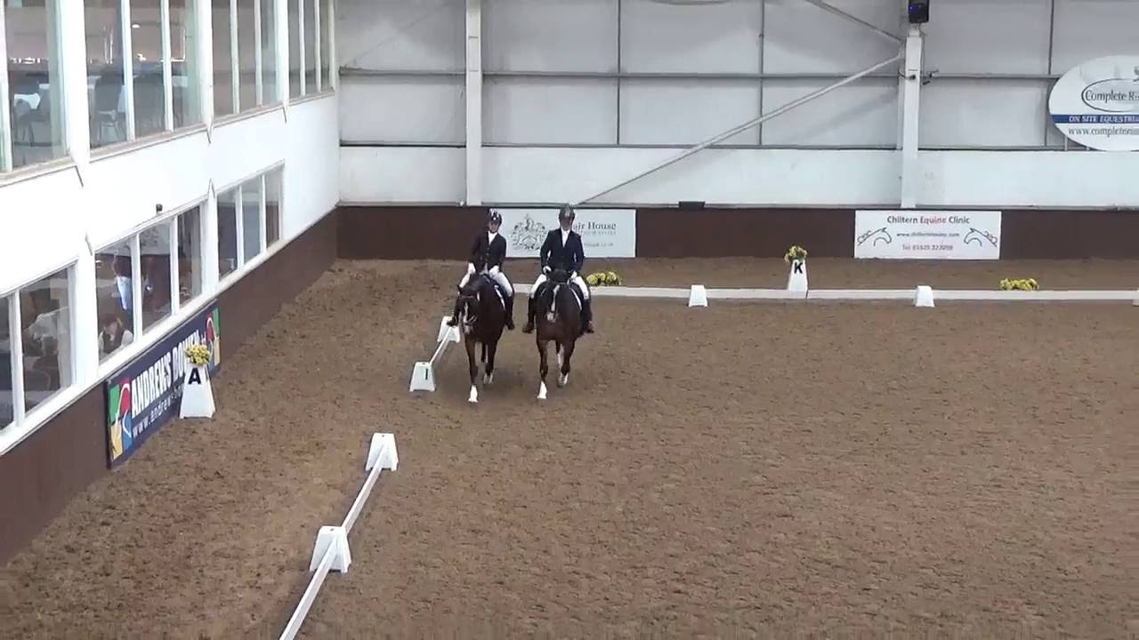Vanessa and Kerry-Ann, Pairs Dressage to Music, BRC Chamionships
