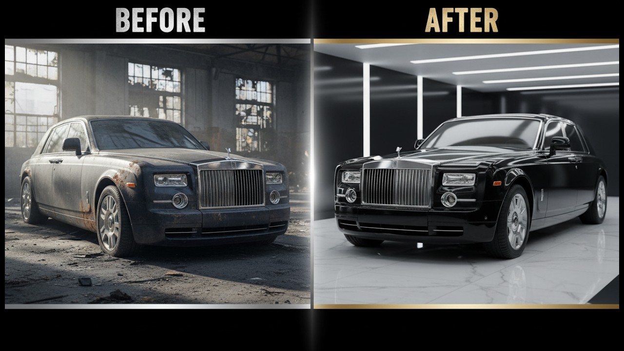 ASMR Car Restoration | Rolls-Royce Phantom | Full Rebuild From Forgotten  to Factory-New Perfection
