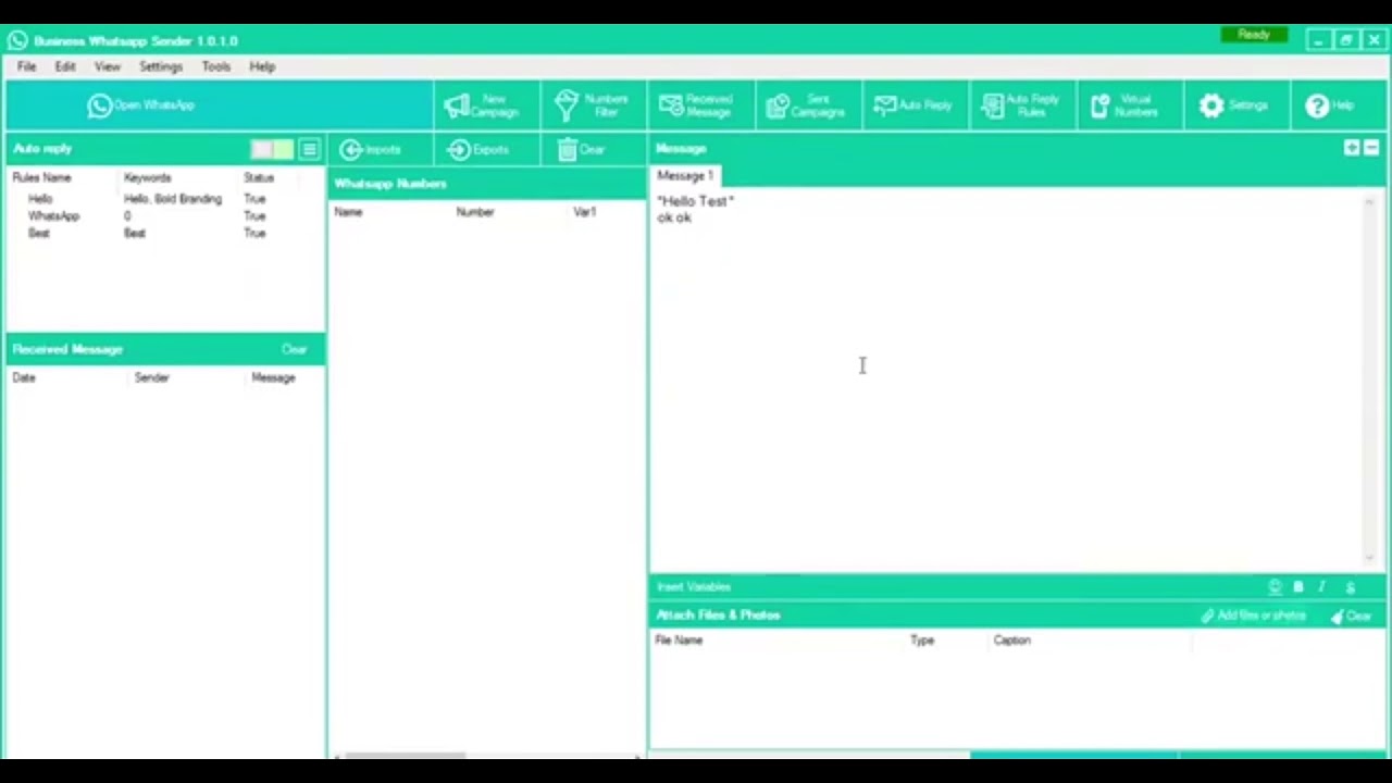 latest 2021 Whatsapp Business Sender Free Demo